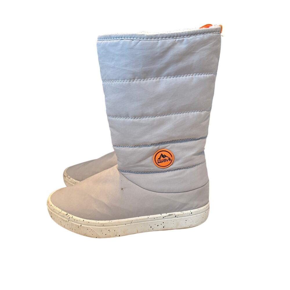 Men's Nortiv 8 Nortiv8 Gray Puffer Boots - Size 9.5